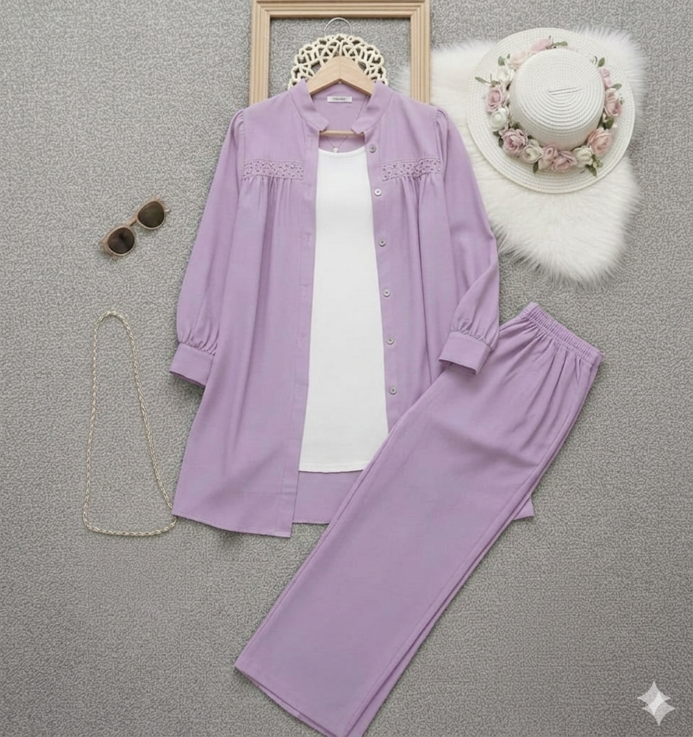 TRENDY CORD STYLE lailac
