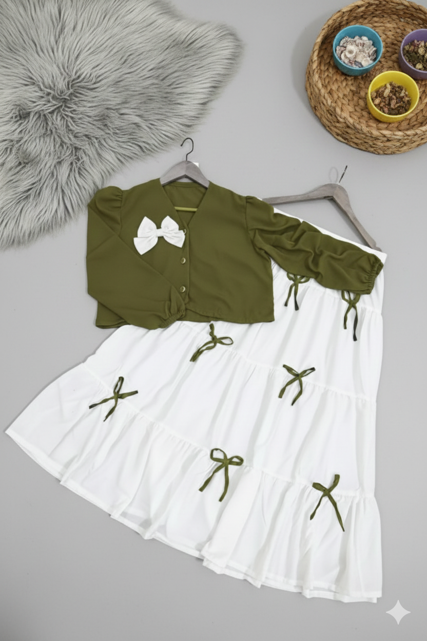 💖 Pookie Style Top & Skirt