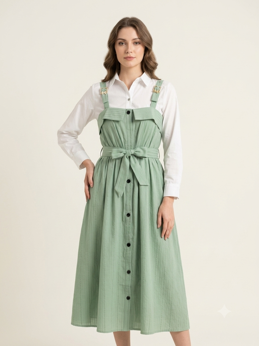 Romper Maxi Sage green