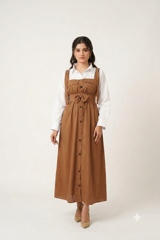 Romper Maxi Bronza