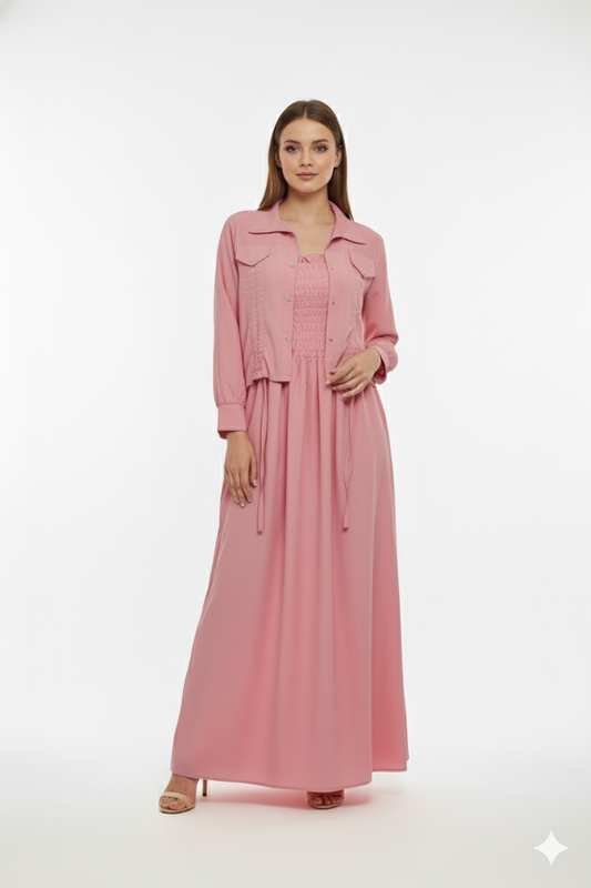 Jacket maxi PINK